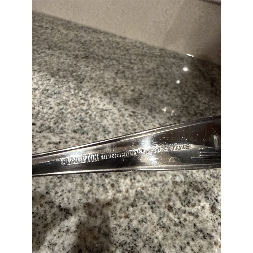 17PC Hampton Forge Stainless 025 Silverware Flatware - Picture 7 of 7